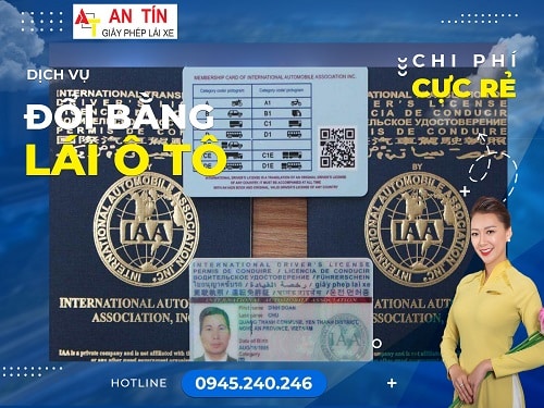 Trung Tâm Bằng Lái Xe An Tín thực hiện đúng các quy định của Bộ Giao thông vận tải về việc đổi bằng lái Mỹ sang Việt Nam. Hotline: 0945 240 246
