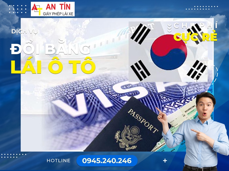 Điều kiện để đổi bằng lái Hàn Quốc sang Việt Nam