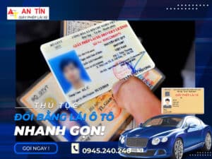 Chi phí để đổi bằng lái Nhật sang Việt Nam ở TPHCM 