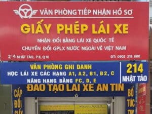 Văn phòng tiếp nhận hồ sơ GPLX An Tín