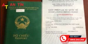 Bằng lái xe quốc tế IDP  có hình dạng như một cuốn sổ tay với nhiều trang