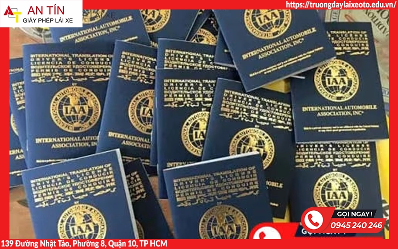 An Tín chuyên đổi bằng lái xe quốc tế uy tín