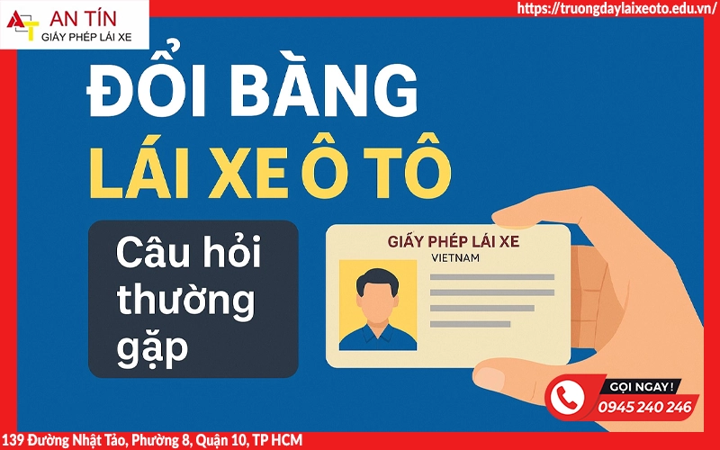 Câu hỏi thường gặp về luật đổi bằng lái xe B1 sang C1 năm 2025