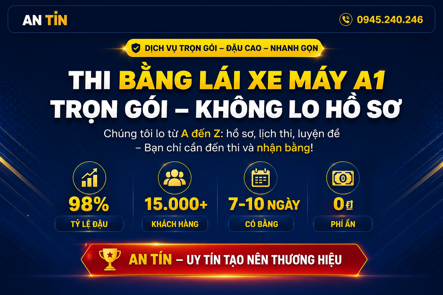 Đăng Ký Thi Bằng Lái Xe 2 Bánh Trọn Gói 1