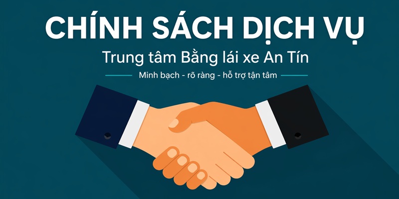 Chính sách dịch vụ An Tín – Cam kết minh bạch và uy tín 3 Những điểm chính trong chính sách dịch vụ