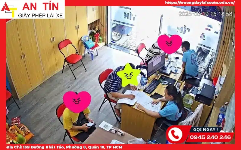 Đổi bằng lái xe tại An Tín