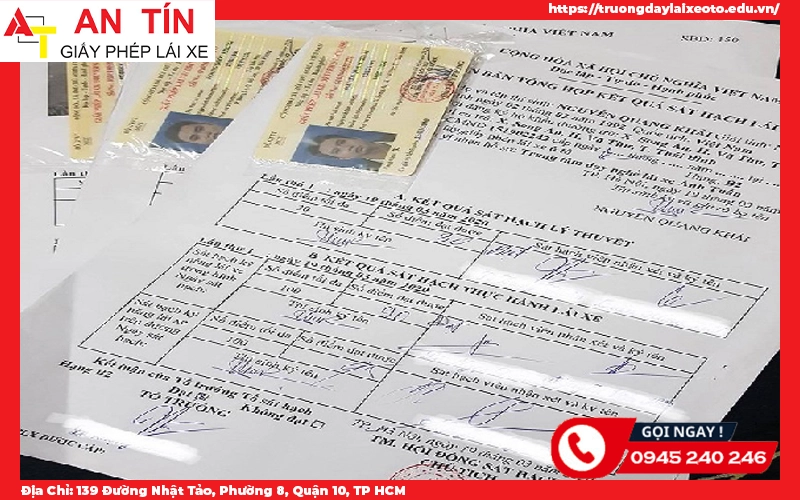 Hồ sơ đổi bằng lái xe