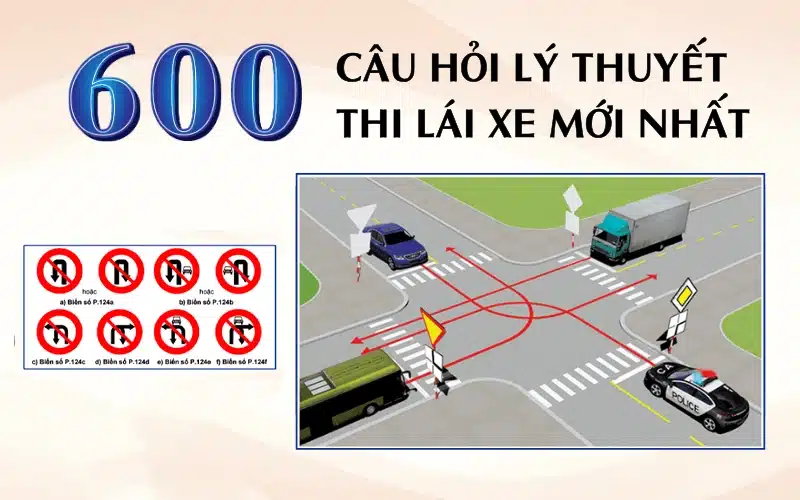 Thi thử lý thuyết b1 online 600 Câu - 18 bộ đề mới nhất 2025 20 Thông tin cập nhật về bộ 600 câu hỏi lý thuyết mới