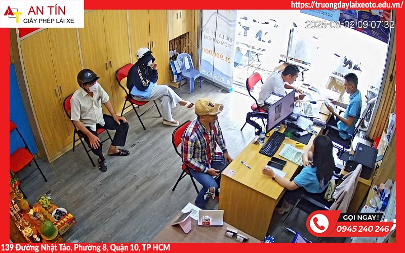 Thủ tục & chi phí đổi B2 sang C1 trực tiếp