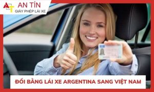Đổi bằng lái xe Argentina sang Việt Nam