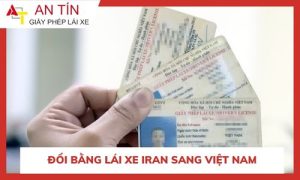 Đổi bằng lái xe Iran sang Việt Nam